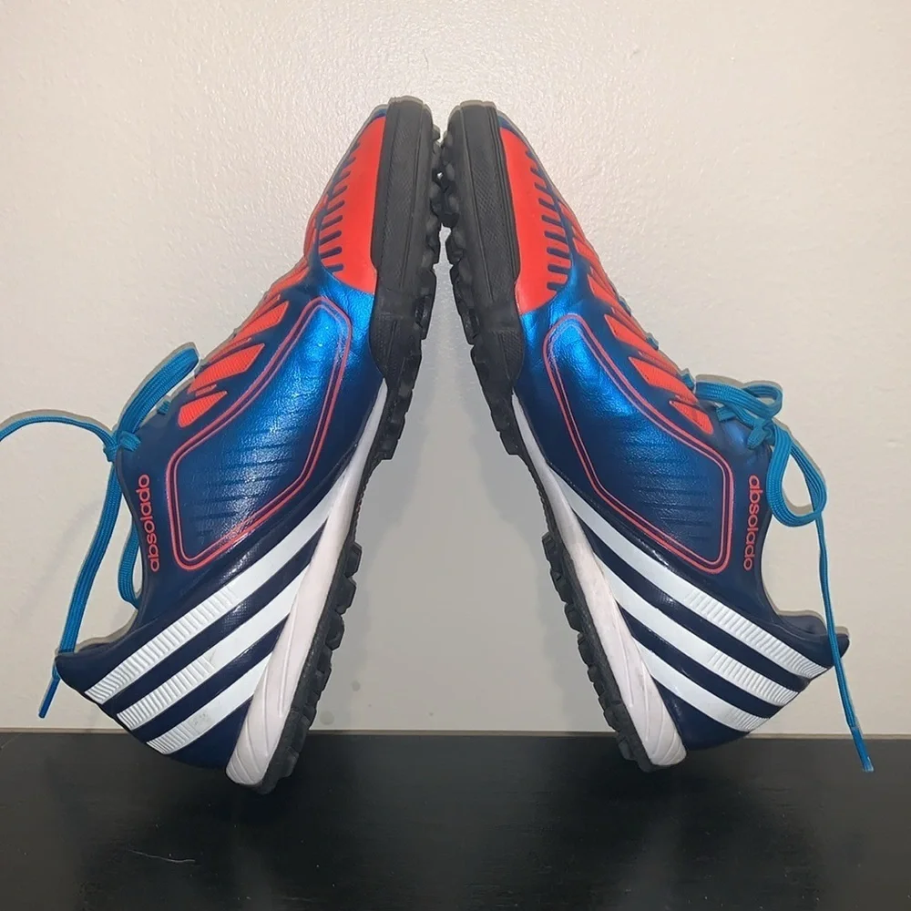Adidas Predator Absolado Soccer Cleats Metalic Blue V22087 Men's US‎ Size 7.5
